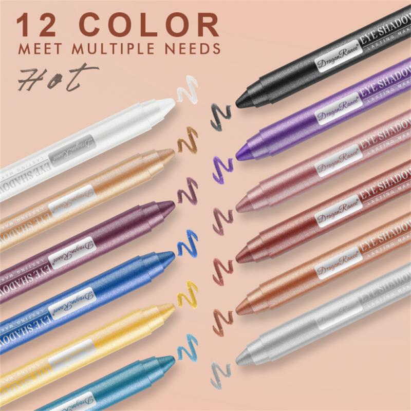 12 Colors Eyeshadow Pencil Set - Rabies 