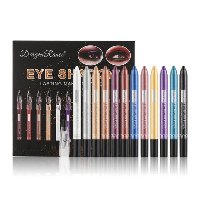 12 Colors Eyeshadow Pencil Set - Rabies 