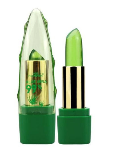 Aloe Vera Gel Color Changing Lipstick Gloss  Moisturizer Anti-drying Desalination Fine-grain Lip Blam Care - Rabies 