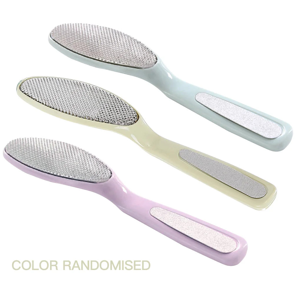 1 pc Professional Foot Scraper Stainless Steel Foot Care Pedicure Scraper Portable Nail Clipper Exfoliating Tool